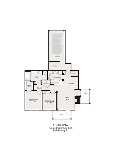 Floor plan B11