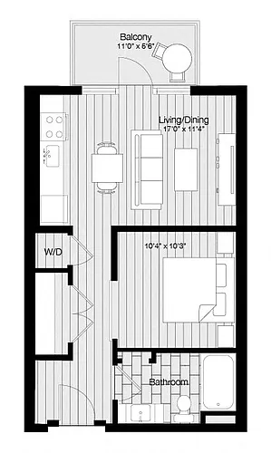 Floor plan S1R