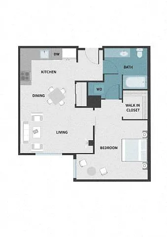 Floor plan 1B