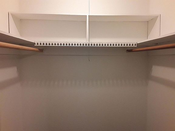 Large walk in closet 