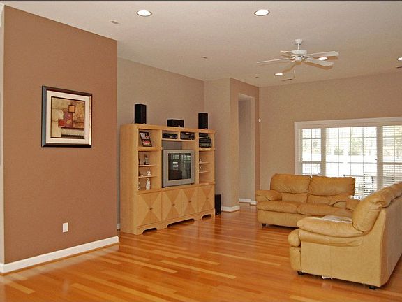 Living Room with gleaming wood Floors