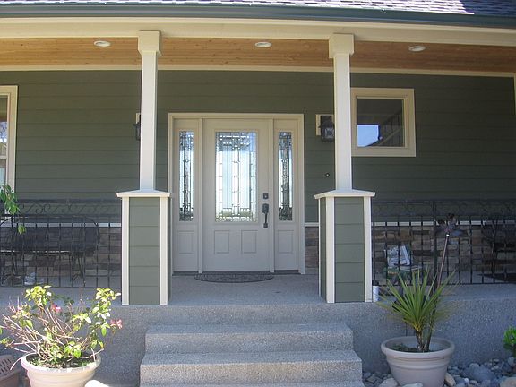Front door welcomes you in