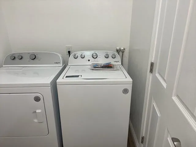 In unit laundry