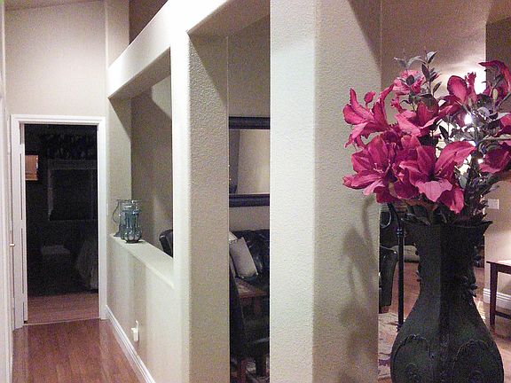 Hallway with Plant Ledges