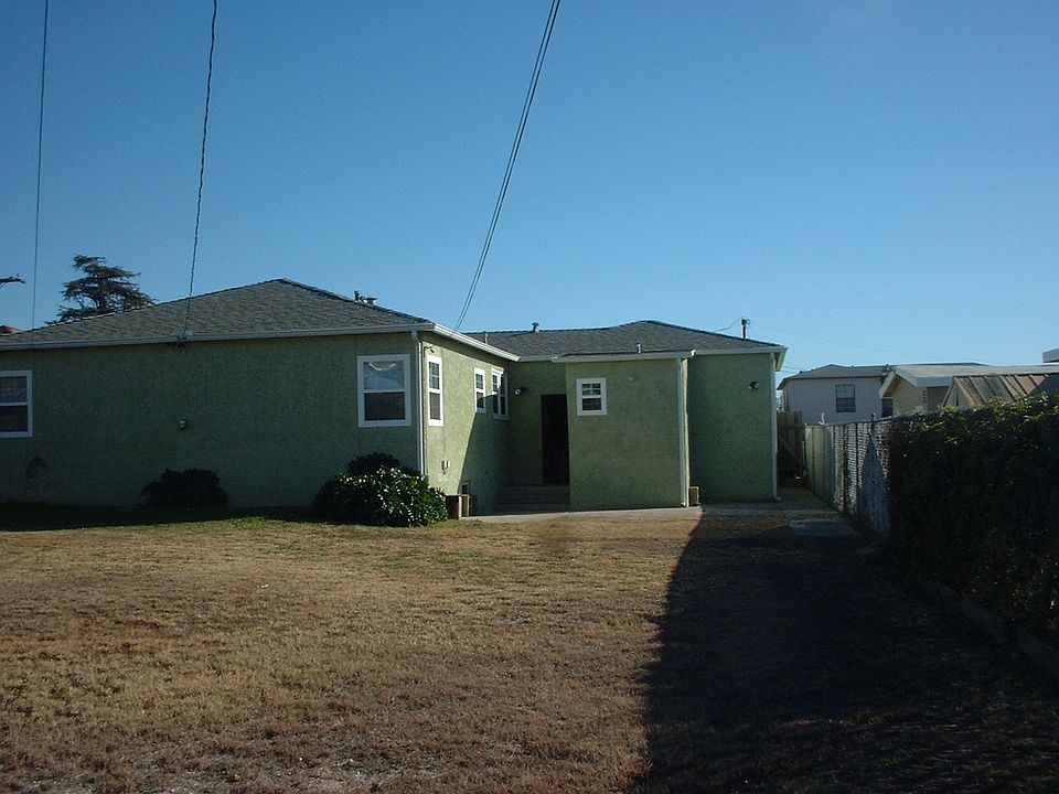 Back side of house