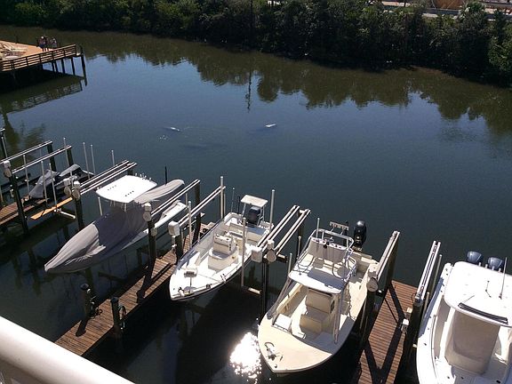 Balcony view of Manatees
