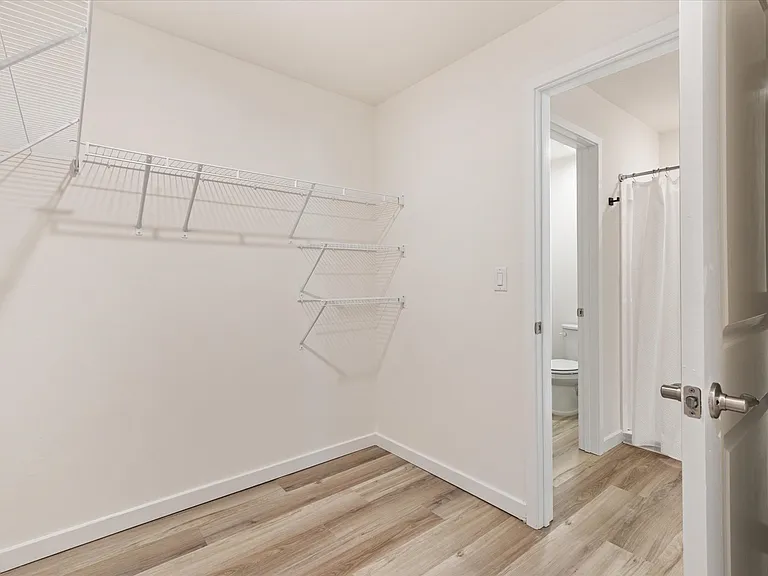 More closet space in primary suite