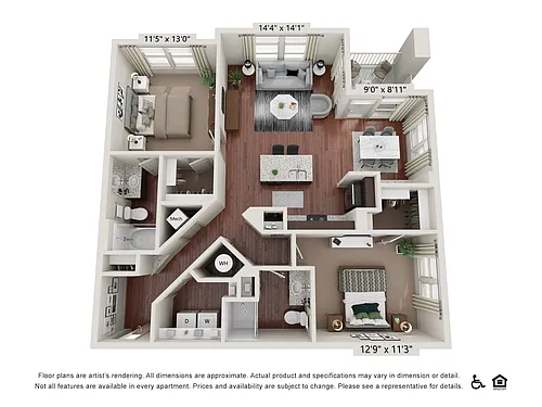 Floor plan B2