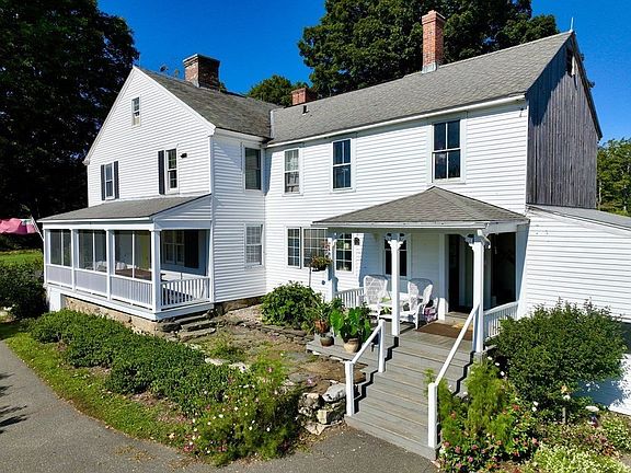 Side yard / parking; screen porch
