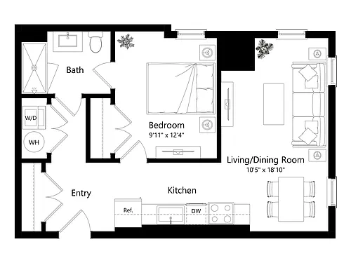 Floor plan A14