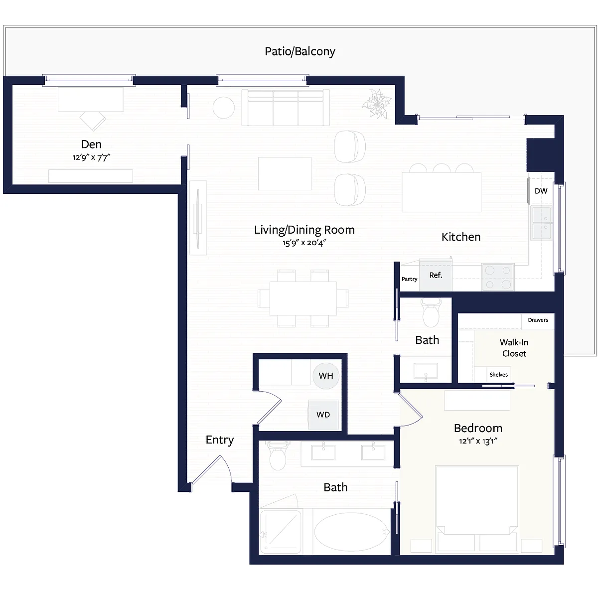 Floor plan A16