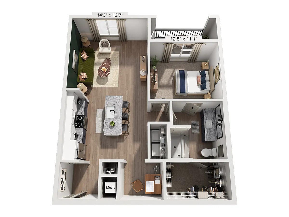 Floor plan A4