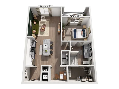 Floor plan A4