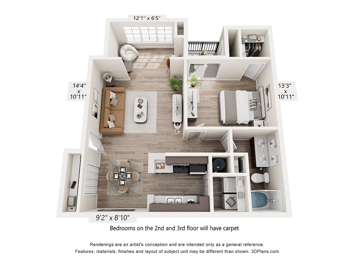 Floor plan The Magnolia