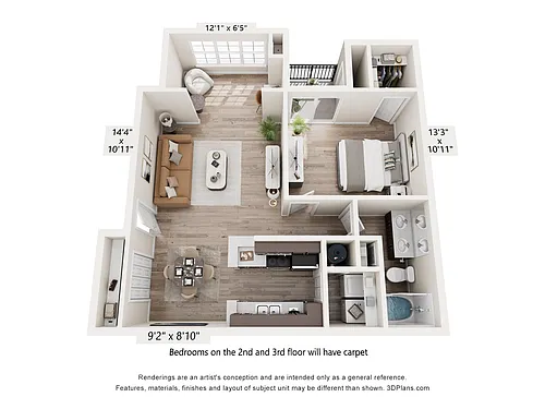 Floor plan The Magnolia