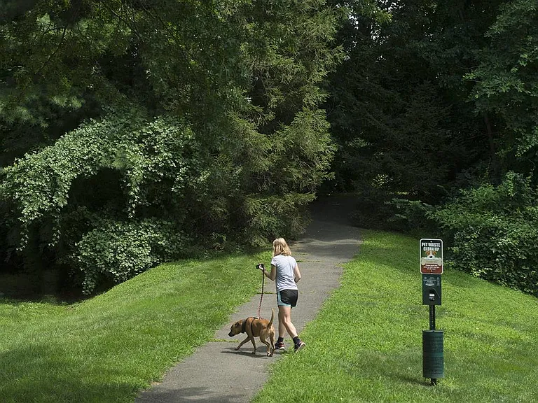 Plenty of serene walking paths for you and your pet