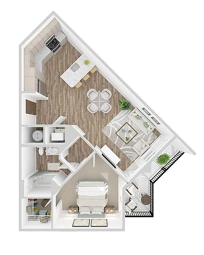 Floor plan A1E