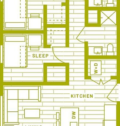 3rd image of 3765 Lindell Blvd #714