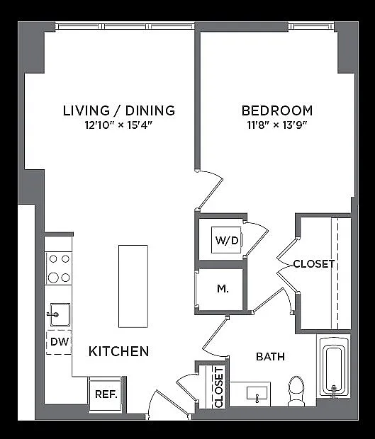 Floor plan A2C