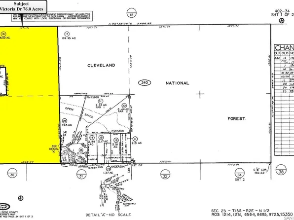 N Victoria Drive 402 340 18 And 402 281 #Apn-28, Alpine, CA 91901