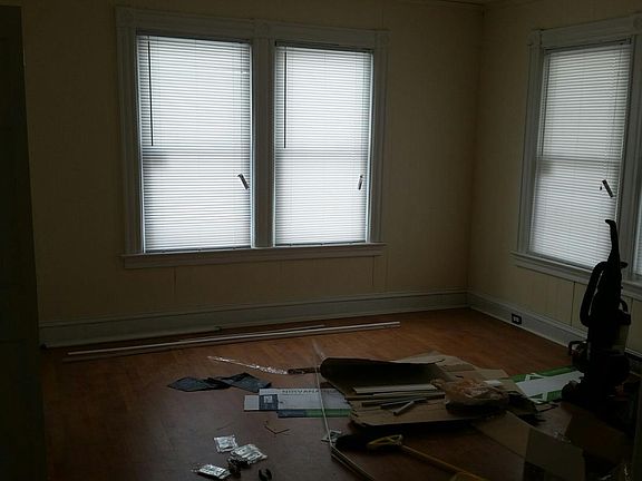 Living room new floors and windows
