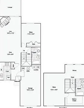 2-Bed 2-Bath Loft 2-Bed 2-Bath Loft