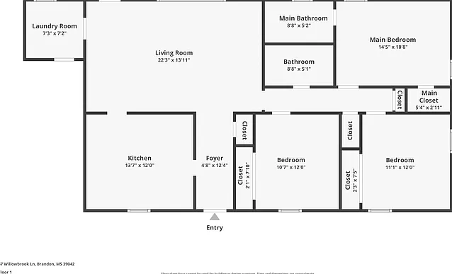 3 bed, 2.0 bath, 1424 sqft, $1,845 — Photo 2
