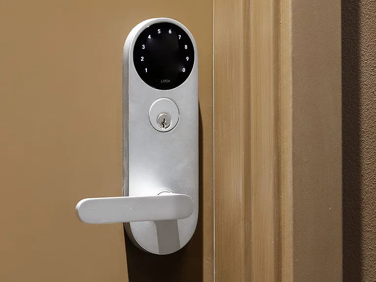 Latch electronic locks for convenient, keyless access through the community and your apartment via smart phone (Representative photo)