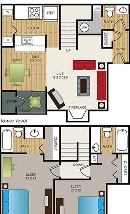 Townhome Floorplan