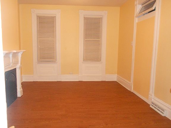 Bedroom with new flooring