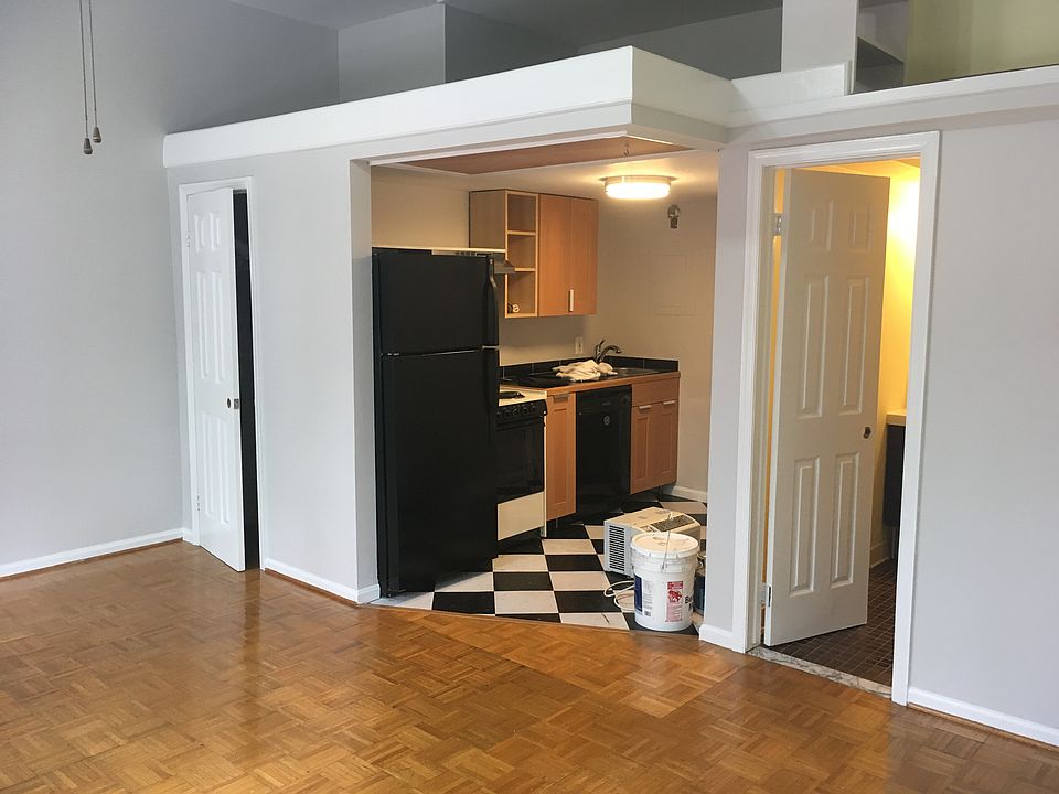 main area, kitchen, and loft overview