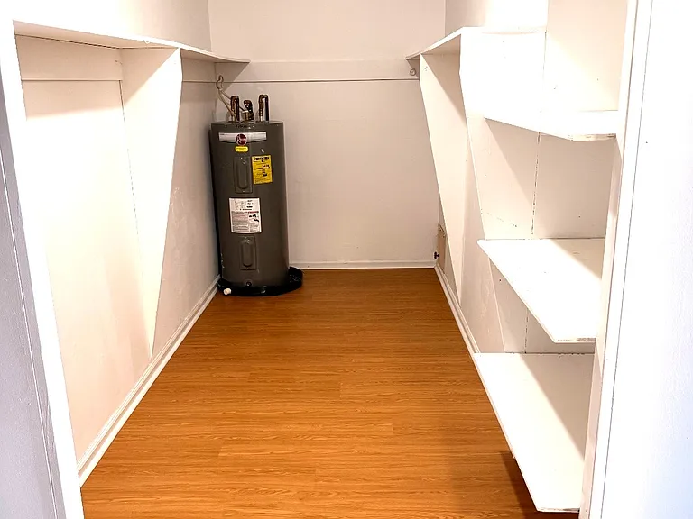 Bonus hallway storage closet