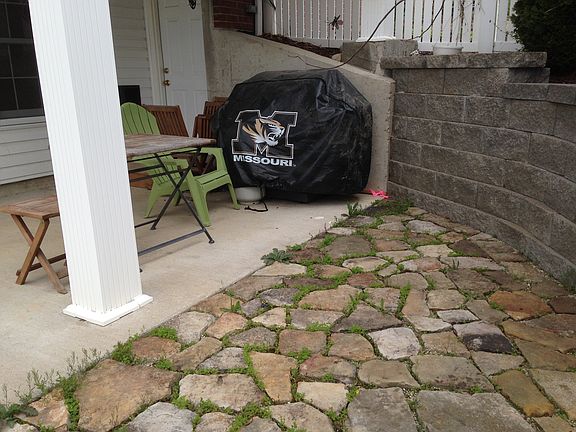 Bar-b-que on the patio 