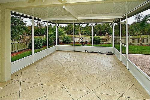 Screened and Covered Lanai