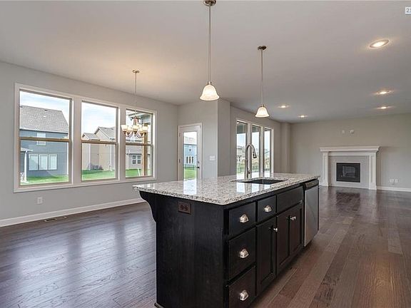 Very large and open floor plan where family and friends connect from all areas