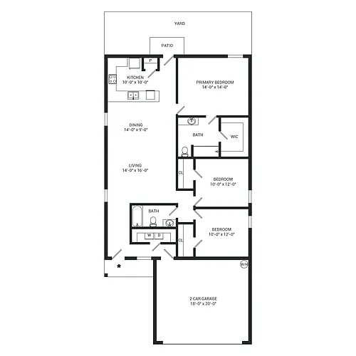 Floor plan Idlewood