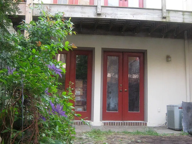 Yard and patio