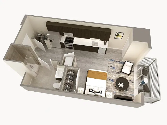 Floor plan Pewter