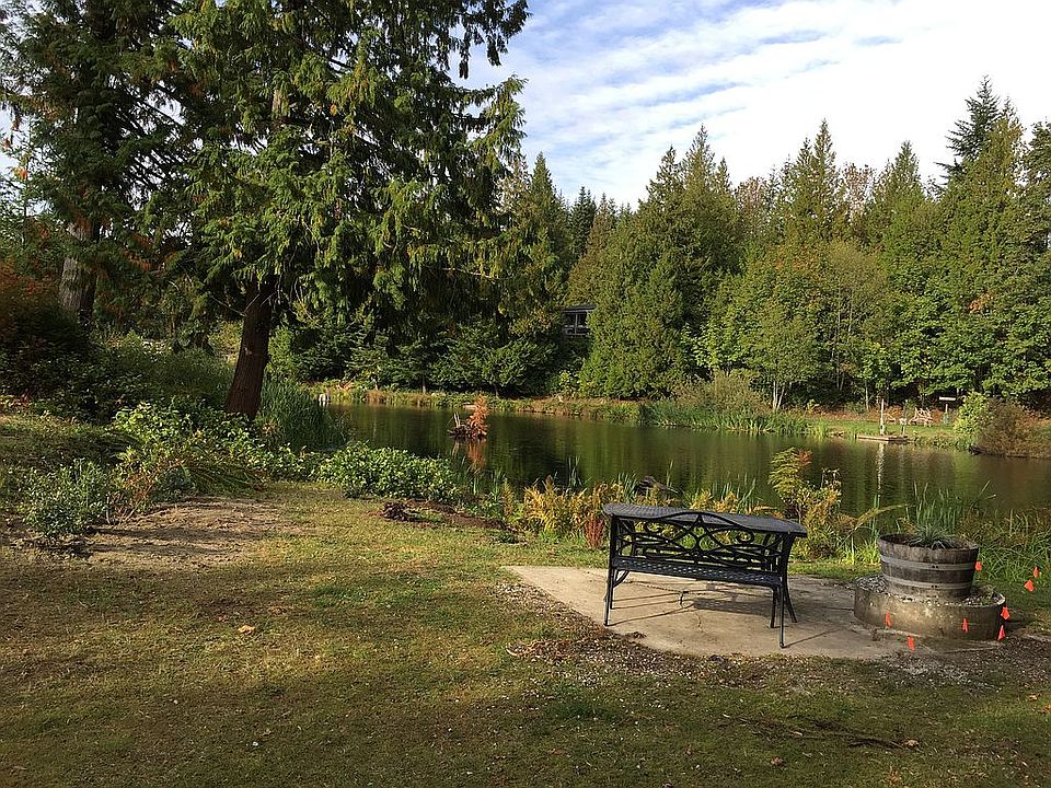 Lake across road from unit
