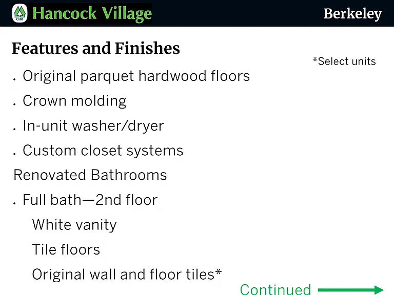 Hancock Village — Photo 199
