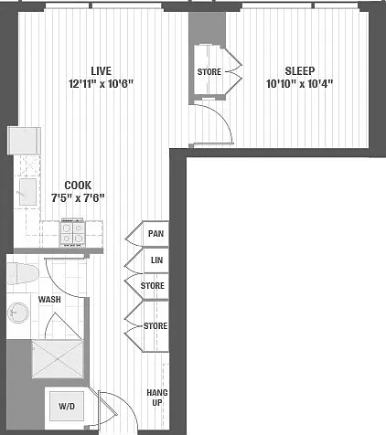 808 N Wells St #1BR1BA — Photo 1