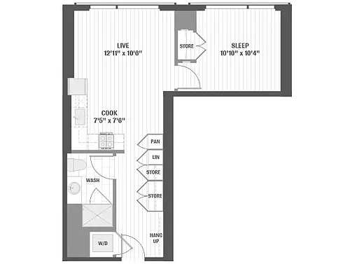 808 N Wells St #1BR1BA Photo 1