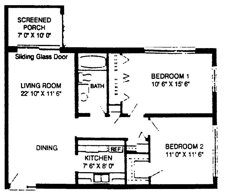 Floor plan The Regency