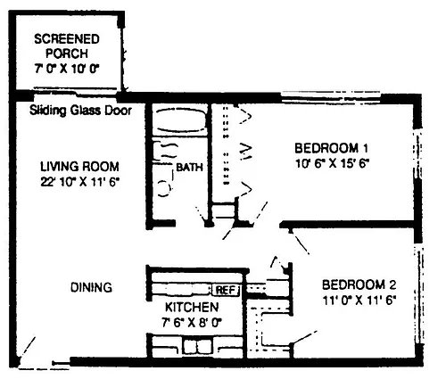 Floor plan The Regency