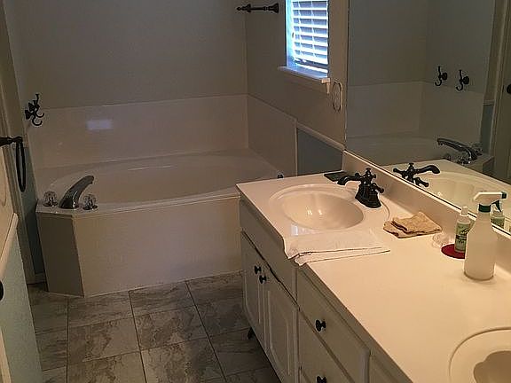 Master bath entry 