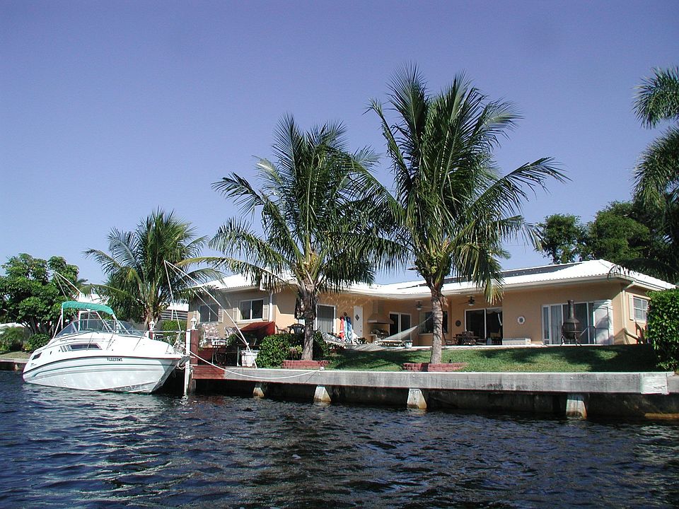 Canal / Rear View of Home 
