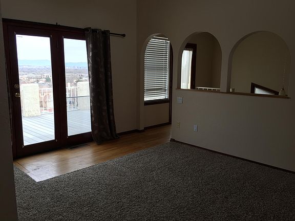 loft with entry to deck