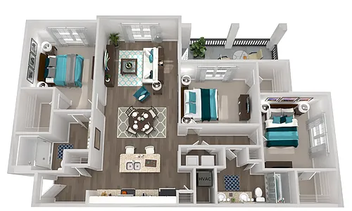 Floor plan The Shackleford