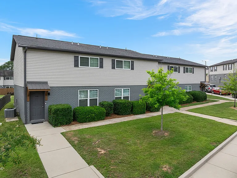 Building exterior and landscaping
