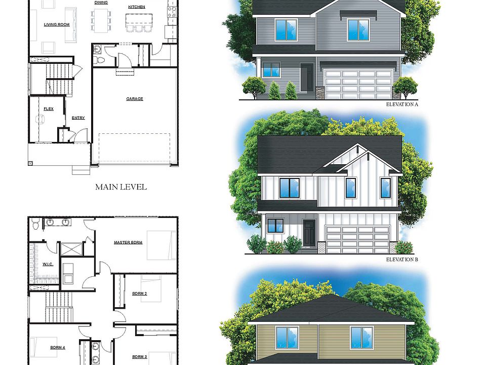 Elevation and Floor Plan